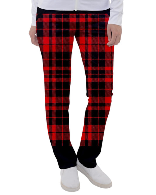 Plaidness Women's Casual Pants