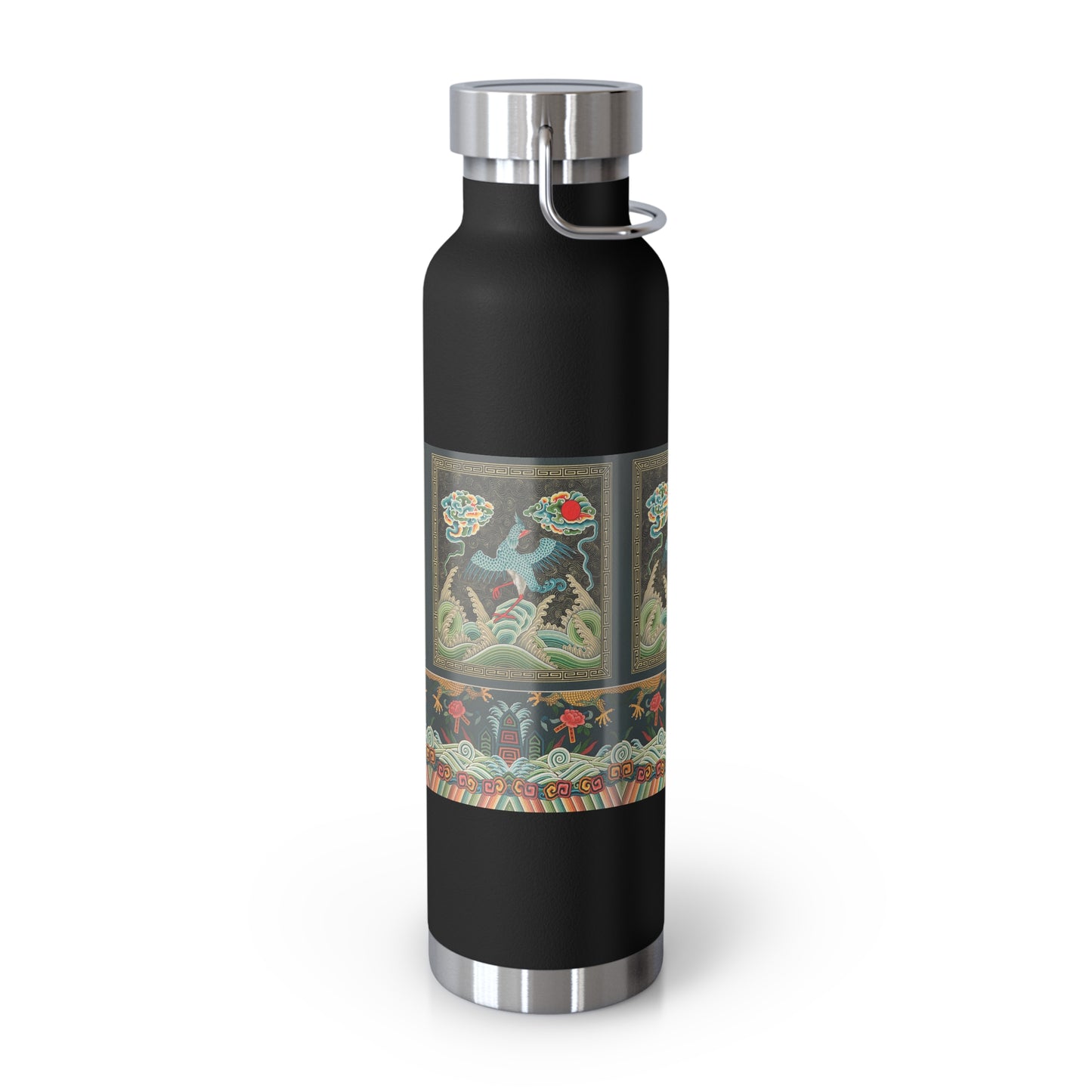 Chinois L'ornement Polychrome by Albert Racine (1825-1893)  Vacuum Insulated Bottle, 22oz