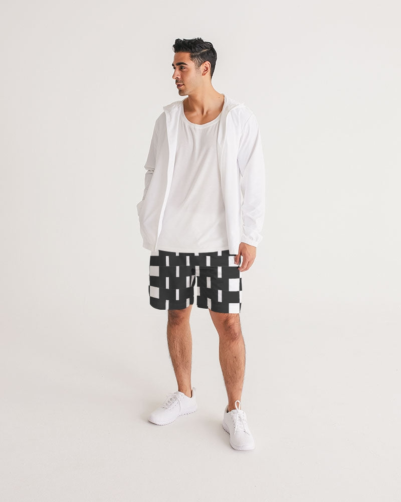 Checkin for Me Men's All-Over Print Jogger Shorts