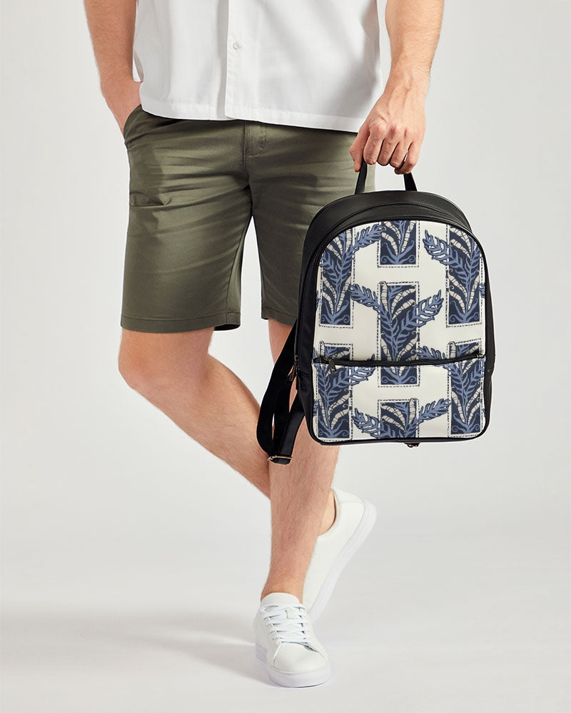 Heron-istic Classic Faux Leather Backpack