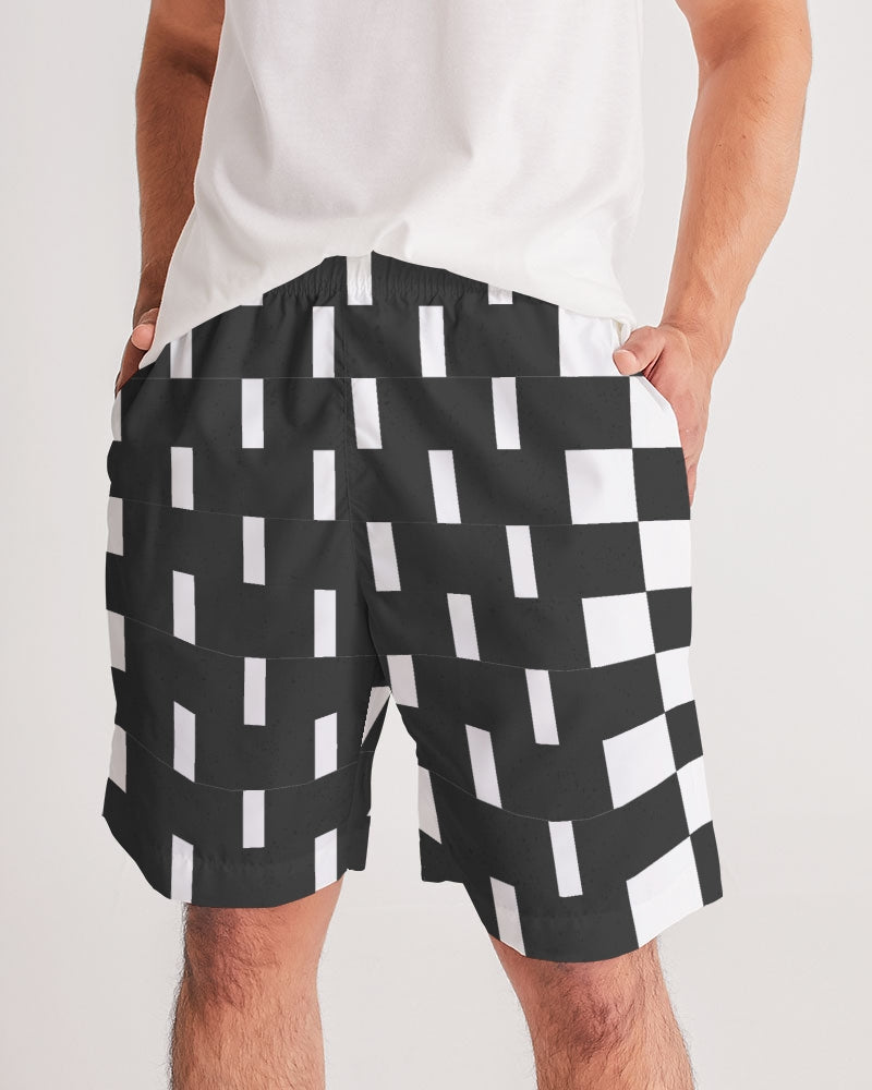Checkin for Me Men's All-Over Print Jogger Shorts