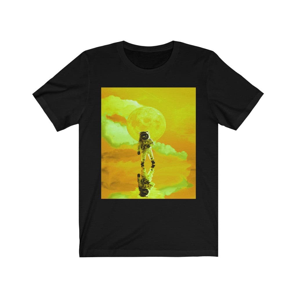 Space to Myself -Yellow- Gender Neutral Unisex Jersey Short Sleeve Tee