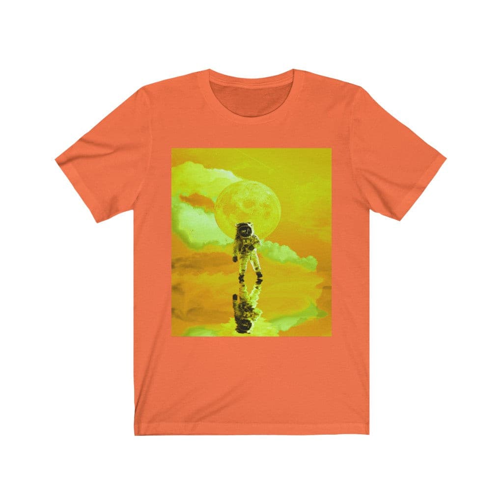 Space to Myself -Yellow- Gender Neutral Unisex Jersey Short Sleeve Tee