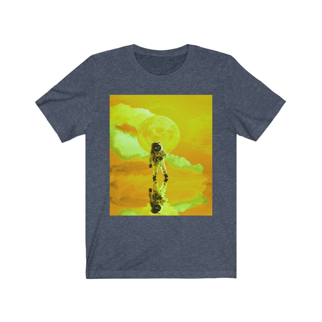 Space to Myself -Yellow- Gender Neutral Unisex Jersey Short Sleeve Tee