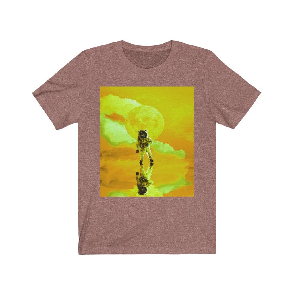 Space to Myself -Yellow- Gender Neutral Unisex Jersey Short Sleeve Tee