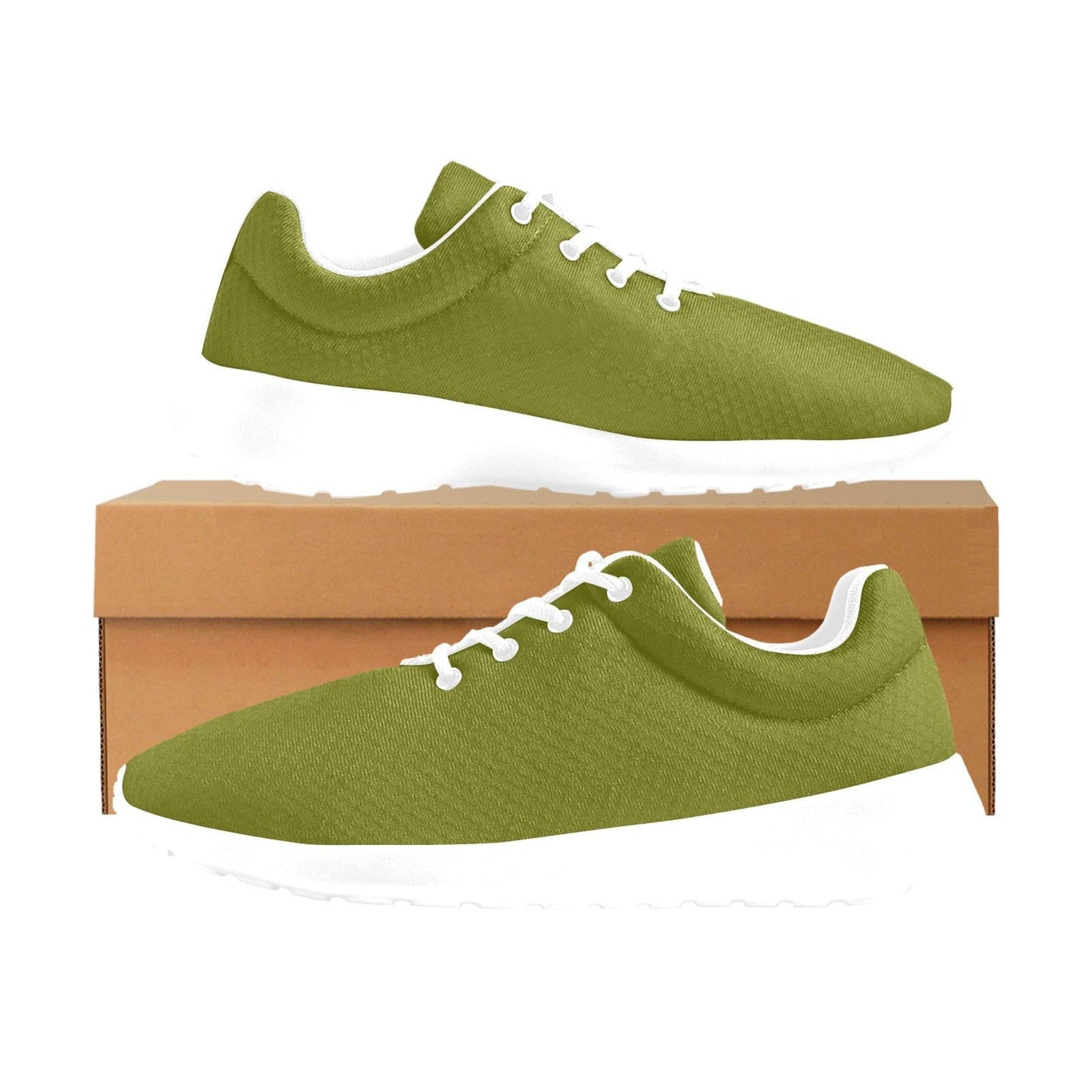 Dark Olive Athletic Shoes Womens