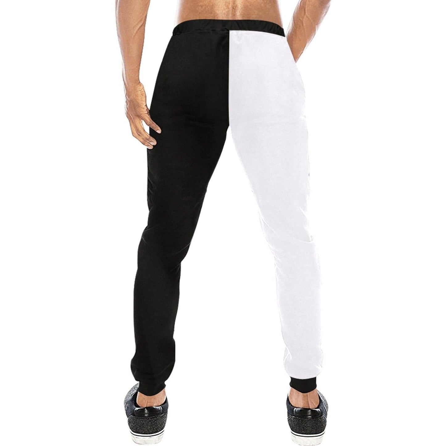 So Black and White Casual Lounge Pants
